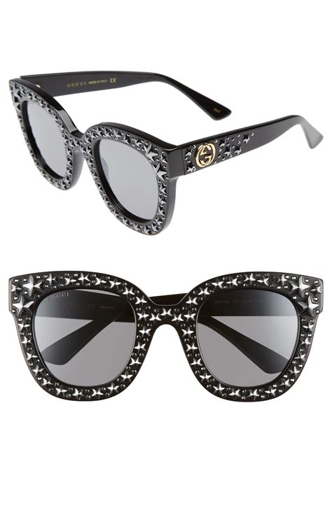 gucci mt sunglasses|Gucci crystal sunglasses.